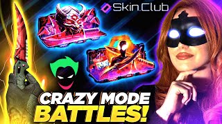 SKINCLUB CRAZY MODE WENT WRONG??! | (Skinclub Promo Code 2024) | Skinclub Case Opening