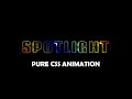 Text Spotlight Neon Animation effect | Pure CSS