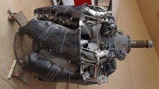 Curtiss Wright R 3350 32 Wa Radial Engine Sternmotor