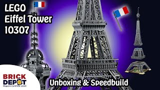LEGO Eiffel Tower / Turnul Eiffel  10307 - Unboxing & Speedbuild/Timelapse