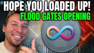 INTERNET COMPUTER ICP - I HOPE YOU LOADED UP!!! FLOOD GATES OPENING!
