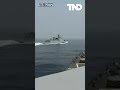 chinese warship’s close encounter with u.s. destroyer shorts