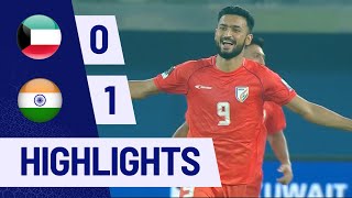 Kuwait vs India|| Only Goal || FIFA World Cup 2026 & AFC Asian Cup 2027 Joint Qualification Round 2|