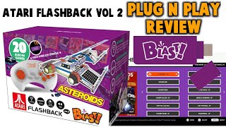 Blast Atari Flashback Vol 2 Plug n Play Review - AtGames Model M714 Asteroids