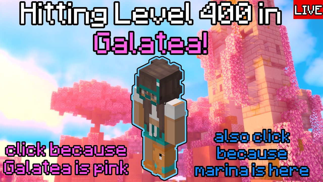 Level 400 In Galatea Hypixel Skyblock Youtube