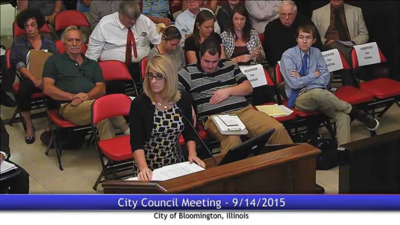 September 14 2015 City Council Meeting Youtube