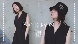 【UNIQLO JW ANDERSON】吟味した購入品をご紹介します。／2022SS リネンブレンド ラペルワンピース ハット