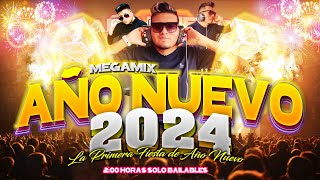MIX AÑO NUEVO 2024 - 🔥🎉 (Merengue, Salsa, Reggaeton, Cumbia, Chicha Mix) 2 Horas solo Bailables