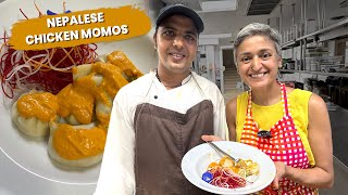 Learn how to make the PERFECT NEPALESE CHICKEN MOMO from the expert | Food with Chetna