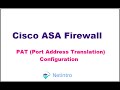 Firewall NAT | 3. Cisco ASA PAT (Port Address Translation) Configuration