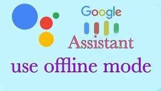 use Google assistant on offline mode