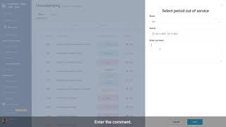 How to use the Housekeeping module in the HotelFriend System