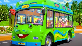 Wheels On The Bus Cartoon Videos & Kids Songs for Babies