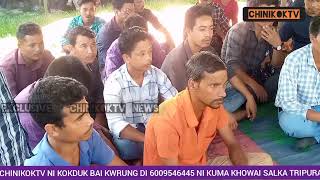 BJP NO KARWI TAI KEBO TIPRASA ROKNO MUTHANGWI MANYA HINWI SAKA SWARANJIT DEBBARMA