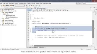 Stateless Session Bean | Distributed Systems