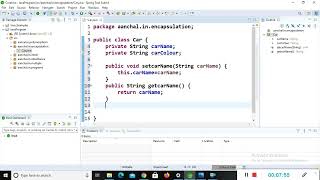 #Oops Encapsulation In Java|| Encapsulation With Practical Implementation