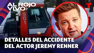 Revelan cómo ocurrió el grave accidente que sufrió el actor Jeremy Renner