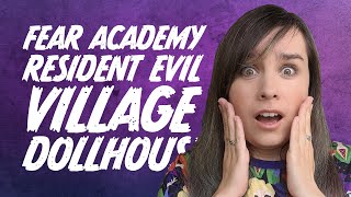 Resident Evil Village Dollhouse: Scaredy Cat Ellen vs DOLLS 🎃 ELLEN'S FEAR ACADEMY | Hallowstream IV