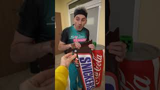 Chocolate Snickers with Red Pepper - Prank