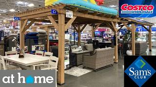 SAM'S CLUB AT HOME COSTCO FURNITURE SOFAS CHAIRS TABLES SHOP WITH ME SHOPPING STORE WALK THROUGH