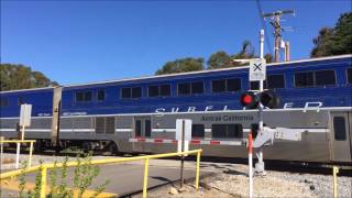 Railroad Crossing - Santa Barbara Amtrak Pacific Surfliner