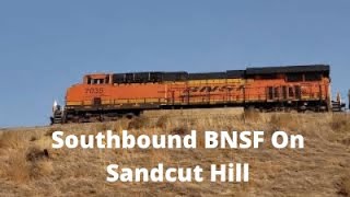 A Southbound BNSF Down Sandcut Hill