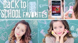 My Back to School Favorites