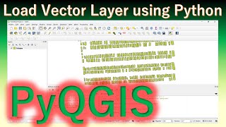 QGIS Python Tutorial: Load a vector layer