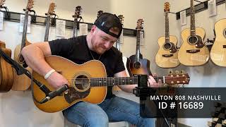 Maton Guitars EBG808 Nashville #16689