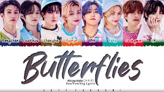 Stray Kids - 'Butterflies' Lyrics [Color Coded_Kan_Rom_Eng]