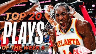 Top 20 Plays of the Week 5 | 2022-23 Season