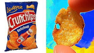 NEW Crunchips Ketchup/ How many Crunchips are in one package?  Price $1?