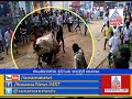 shocking bull race goes wrong in kalaburagi ಎತ್ತುಗಳ ಓಟದಲ್ಲಿ ಇಬ್ಬರಿಗೆ ಗಾಯ