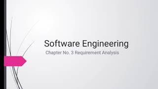 S. Y. B. Sc(Comp.Sci.) Software engineering Chapter 3 Lecture 1