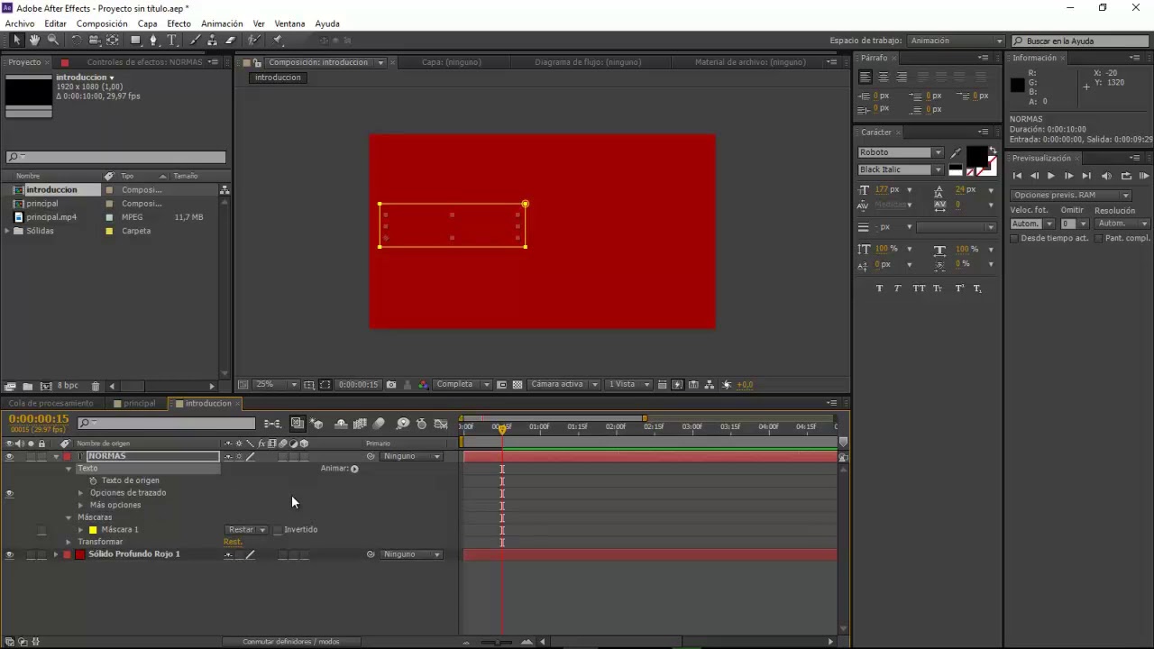 Video Tutorial De After Effects Básico 3 - YouTube