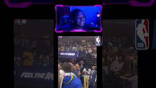 Lakers Fan Reacts To Draymond Green taunts Kings fans "Light that motherf**ker" after Game 7 #shorts