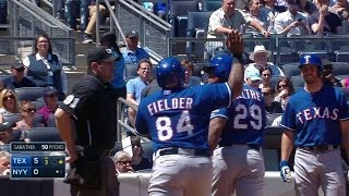 TEX@NYY: Andrus singles in two runs for Rangers