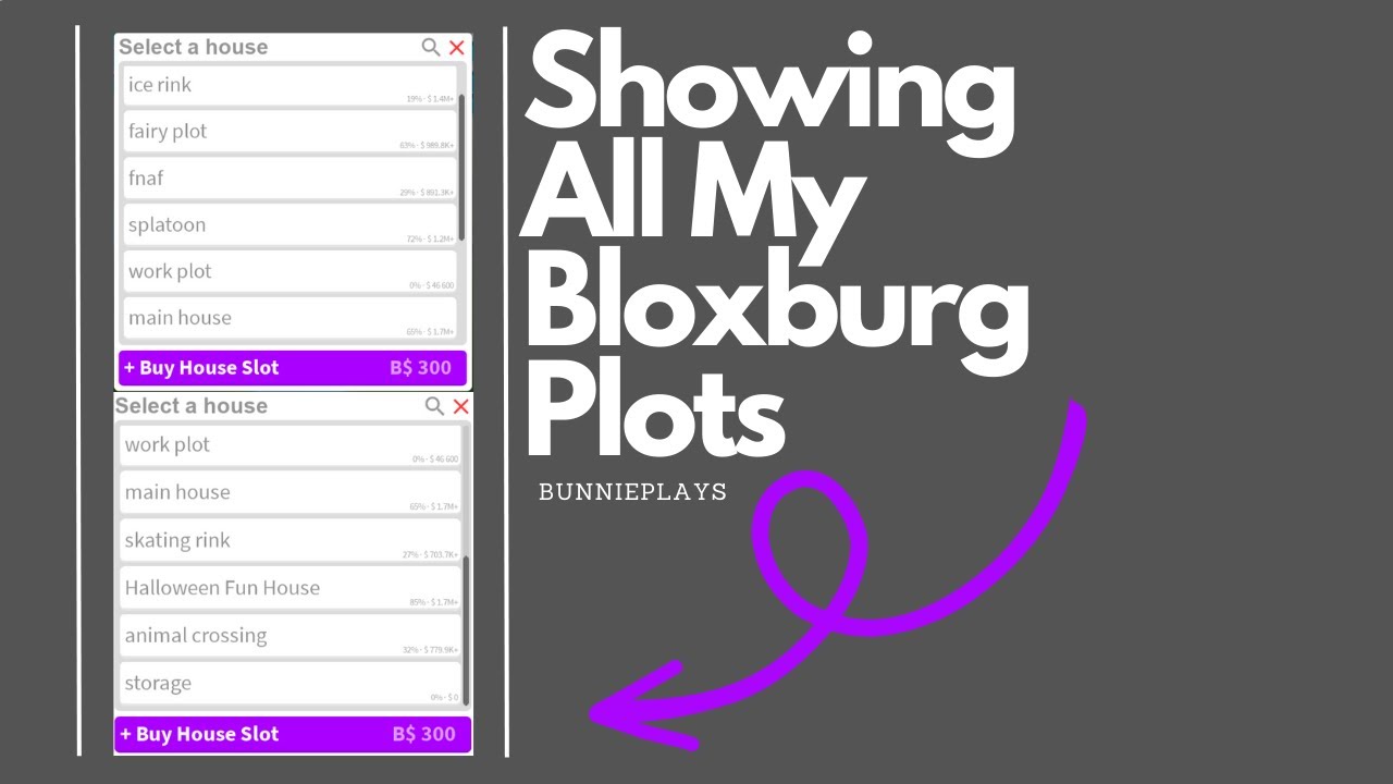 Showing Off All My Bloxburg Plots !! - YouTube