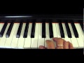 The Wanted Gold Forever piano tutorial RH tune instrumental