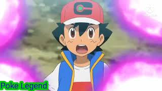 Infernape saves Ash from Ganger's will o wisp