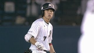 【プロ野球パ】キャプテン大地、汚名返上の2点適時打！  14/05/20 M-S