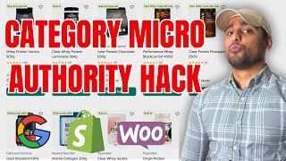 Explosive Micro Authority Hack to Rank Category Pages Fast!