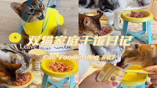 有力量鸡|猛男鱼干挑食记|双猫家庭干饭日记Vlog87