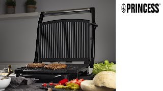 Gril Panini Princess 112415 Panini Grill - Couvercle flottant - Peut se ranger à la verticale