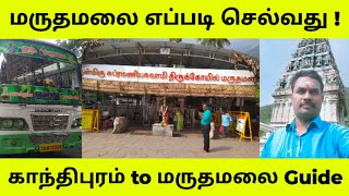 மருதமலை முருகன் கோயில் எப்படி செல்வது !  Coimbatore Gandhipuram to Maruthamalai Temple Full Guide 🙏