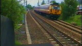 NOW ALL HISTORY Aire Valley Class 308 Electric Trains Leeds Bradford Skipton all stations July 2000