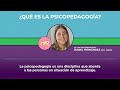 ¿Qué es la Psicopedagogía? - Explicación en menos de 1 minuto