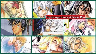 Top 45 Strongest Samurai Deeper kyo Characters