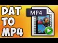 How To Convert DAT To MP4 Online Free - DAT To MP4 Free Converter
