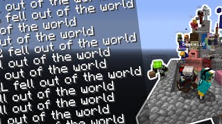I made 100 players live in a world that destroys itself...